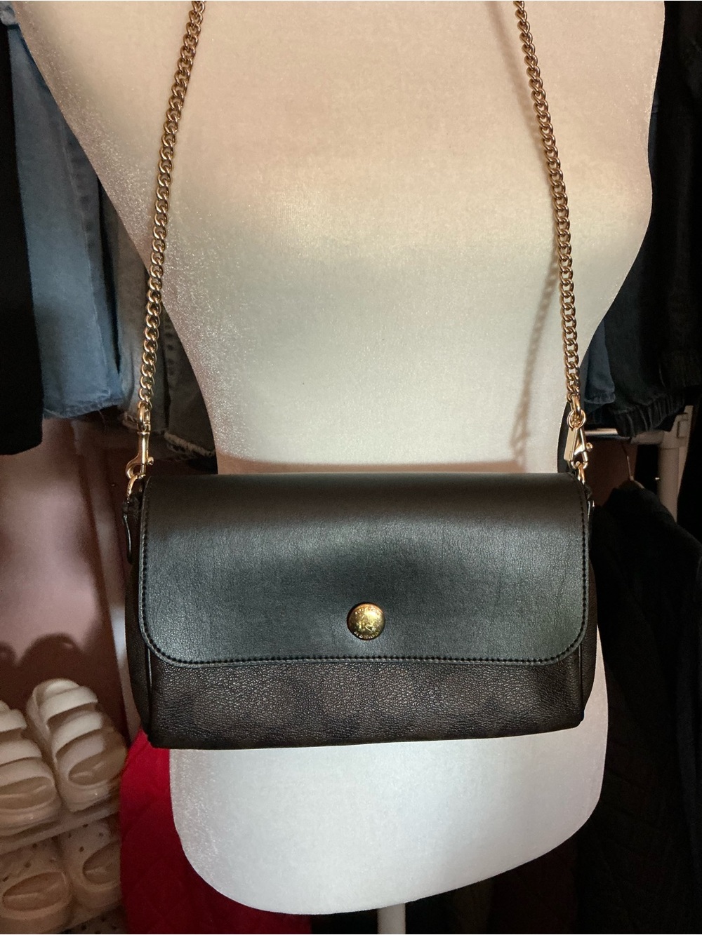 Coach Reversible Crossbody in Signature Coated Canvas